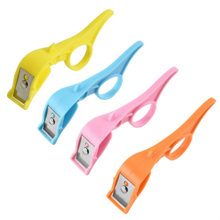 Kitchen Fruit Peeler Stainless Steel Peeling Knife Random Color Delivery
