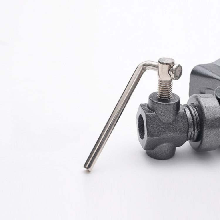 Stainless Steel Fishing Bracket Throwing Rod Sea Rod Hand Rod Fishing Rod Bracket, Color:B Gray