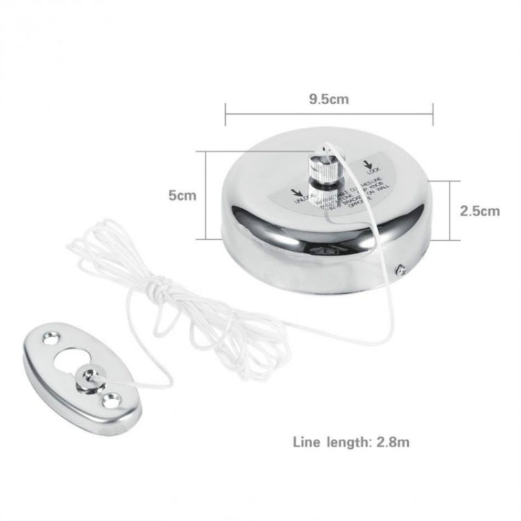 Portable Stainless Steel Wall Hanging Retractable Clothesline Indoor Clothes Drying Rack