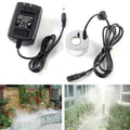 Fountain Fish Tank Ultrasonic Portable Atomizer, US Plug, Type:Electronic without Lamp Metal