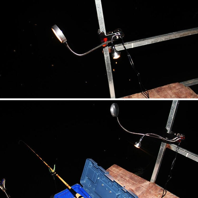 Raft Fishing Lights Night Fishing LED Lure Lights Pull Bait Lights, Style:Fish Lure Light