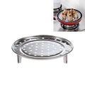 Multifunctional Waterproof Shelf Steaming Tray Stainless Steel Steaming Grid Cage Steaming Sheet Steaming Rack, Color:22cm
