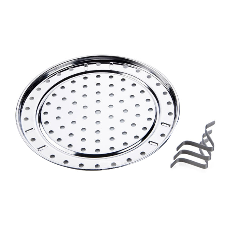 Multifunctional Waterproof Shelf Steaming Tray Stainless Steel Steaming Grid Cage Steaming Sheet Steaming Rack, Color:22cm