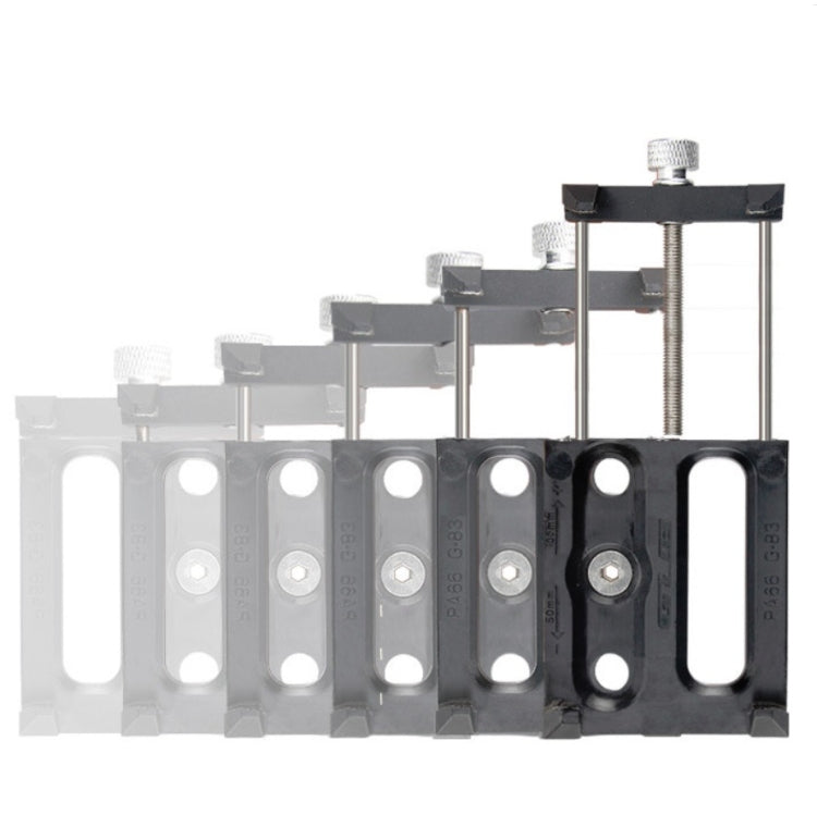 GUB Bicycle Aluminum Alloy Mobile Phone Bracket Navigation Bracket Motorcycle Mobile Phone Holder(Black)