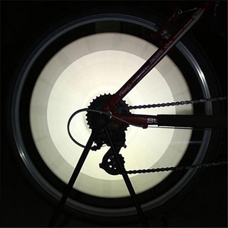 2 Bags Bicycle Mountain Bike Riding Wheel Rim Spoke Mount Clip Tube Warning Light Strip Outdoor Reflector(Green)