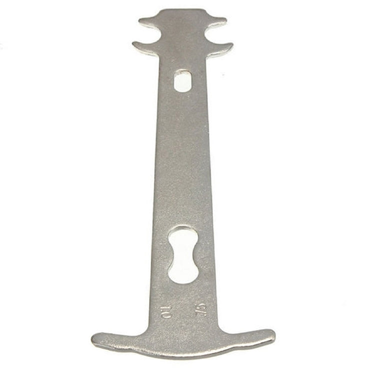 2pcs icycle Chain Test Caliper Mountain Bike Chain Wear Replacement Detection Rail Tool
