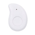 Pets Smart Mini GPS Tracker With Battery Anti-Lost Waterproof Bluetooth Tracer Keys Wallet Bag Kids Trackers Finder Equipments(White)