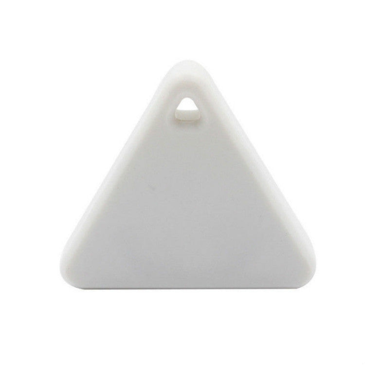 Pet Child Wallet Alarm Key Finder Mini Tag Smart Tracker Bluetooth Locator Alarm Auto Car Pets Kids Motorcycle Trackers(White)