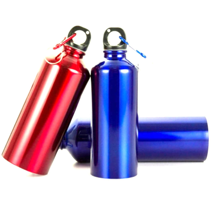 Aluminum Outdoor Sports Water Bottle Portable Mountaineering Bottle Riding Water Bottle, Capacity:500ml(Red)