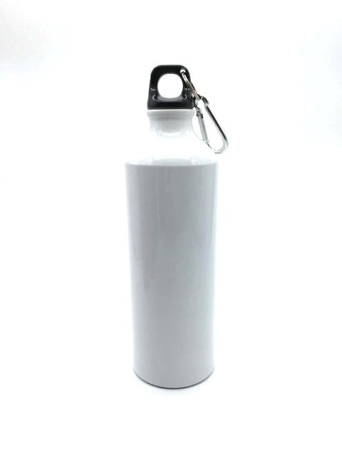Aluminum Outdoor Sports Water Bottle Portable Mountaineering Bottle Riding Water Bottle, Capacity:500ml(White)
