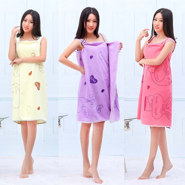 Bath Towels Fashion Lady Wearable Fast Drying Magic Bath Towel Beach Spa Bathrobes Bath Skirt(pink)