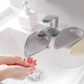 Faucet Extender Solid Color Sink Handle Extension Toddler For Bathroom  Children Hand Wash(Grey)
