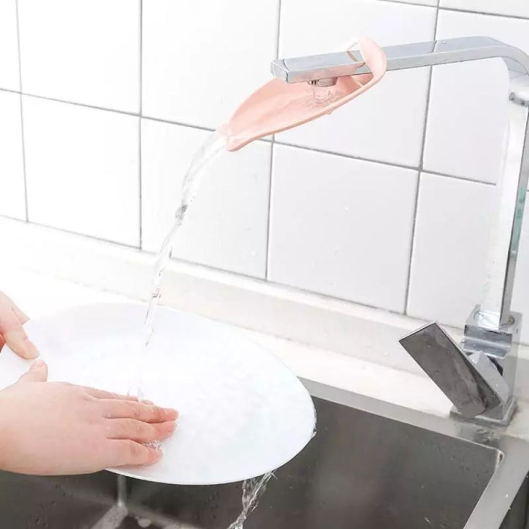 Faucet Extender Solid Color Sink Handle Extension Toddler For Bathroom  Children Hand Wash(Pink)