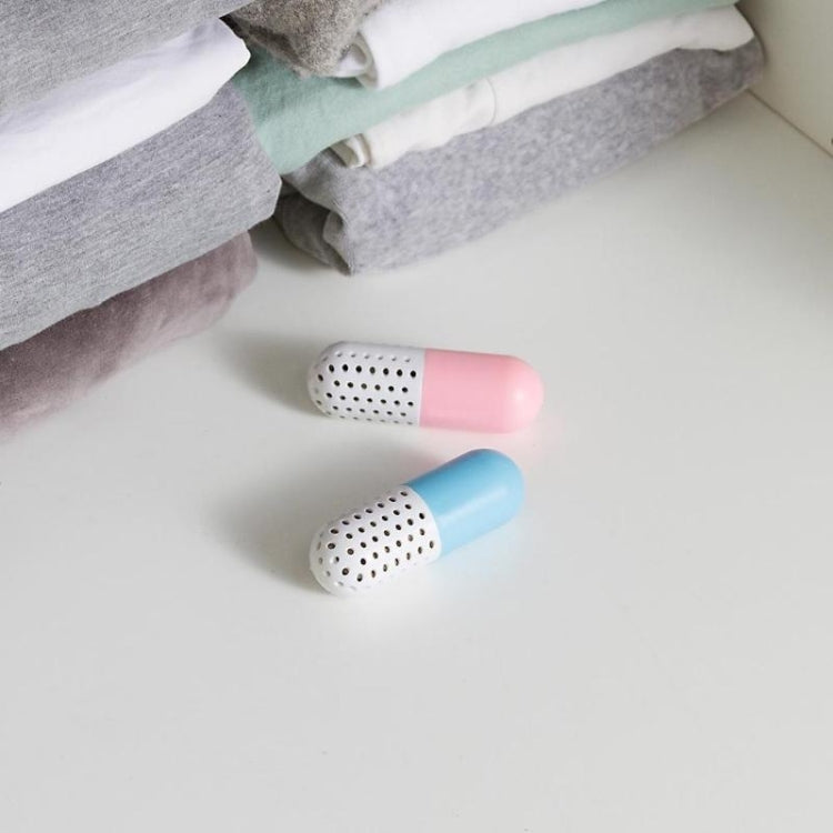 2pcs/Pack Multifunctional Capsule Shoe Deodorizer(Blue)