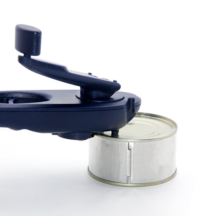 8 in 1 Stainless Steel Multifunctional Hand-canned Bottle Opener(Dark Blue)