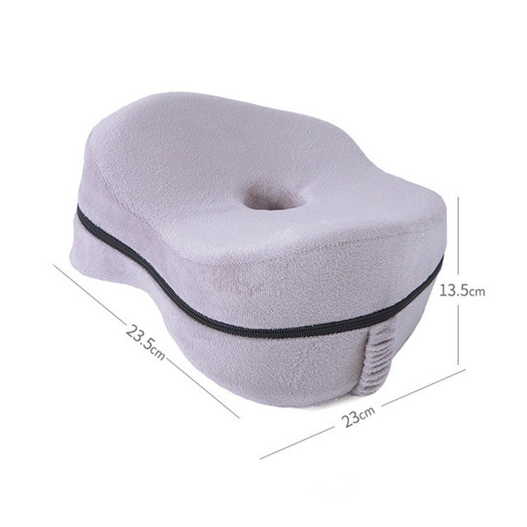 Leg Shaping Apple Pillow Memory Breathable Knee Pillow(Lake Blue)