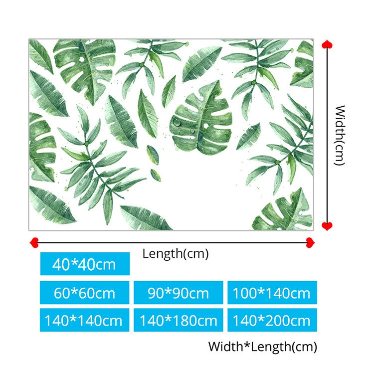Household Encrypted Linen Waterproof Tablecloth, Size:140x180cm(Grey Tree)