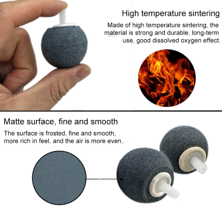 20 PCS 3cm Bubble Stone  Aquarium Oxygen Bubble Stone Gas Plate Oxygenation Head Sand Table Oxygen Disk Gas Stone
