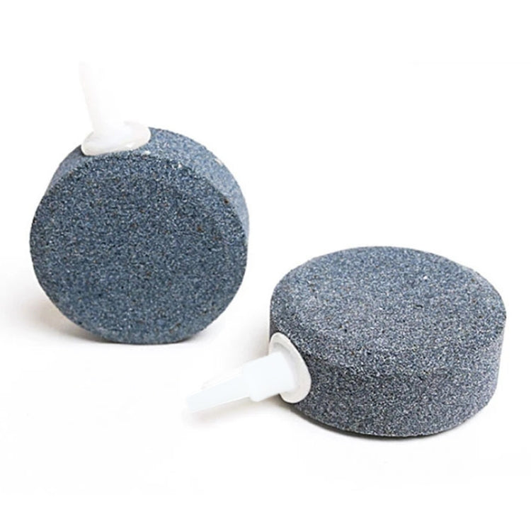 3 PCS 6cm Bubble Tray Aquarium Oxygen Bubble Stone Gas Plate Oxygenation Head Sand Table Oxygen Disk Gas Stone