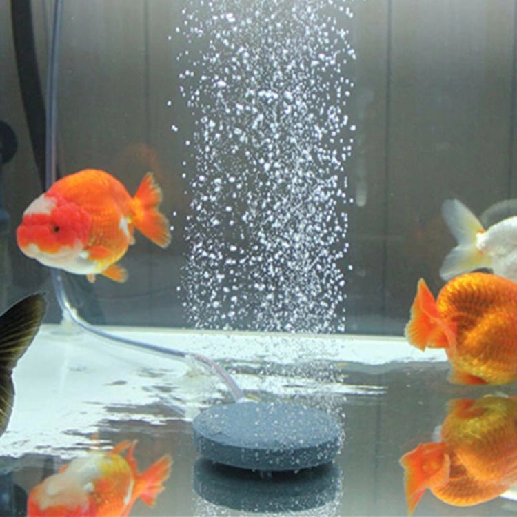 3 PCS 6cm Bubble Tray Aquarium Oxygen Bubble Stone Gas Plate Oxygenation Head Sand Table Oxygen Disk Gas Stone