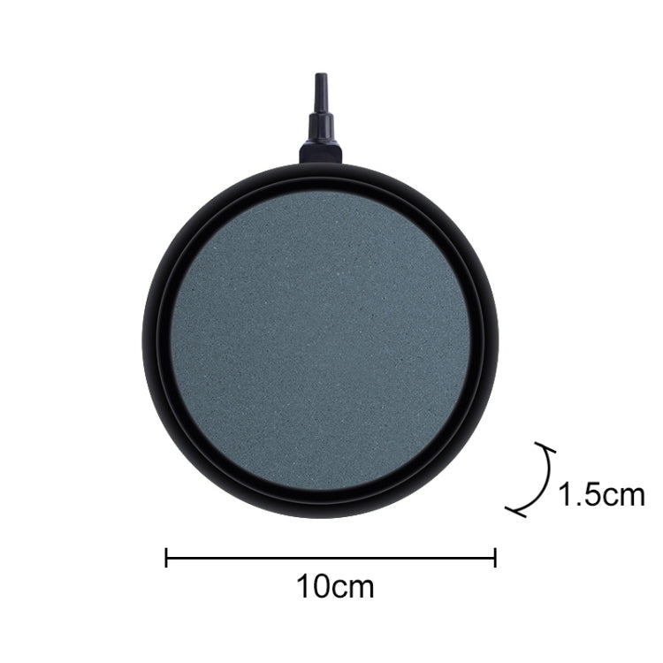 2 PCS 10cm Bubble Tray Aquarium Oxygen Bubble Stone Gas Plate Oxygenation Head Sand Table Oxygen Disk Gas Stone
