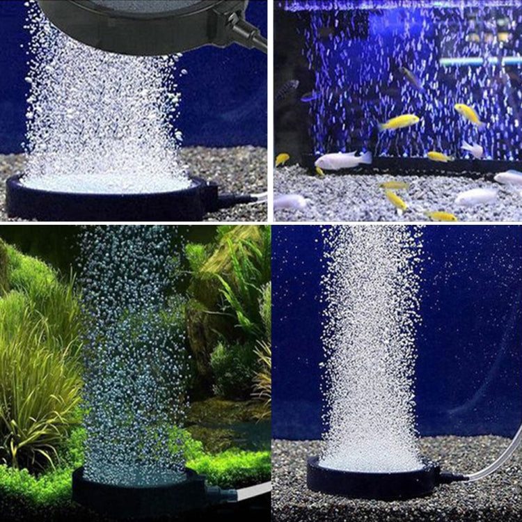 2 PCS 10cm Bubble Tray Aquarium Oxygen Bubble Stone Gas Plate Oxygenation Head Sand Table Oxygen Disk Gas Stone