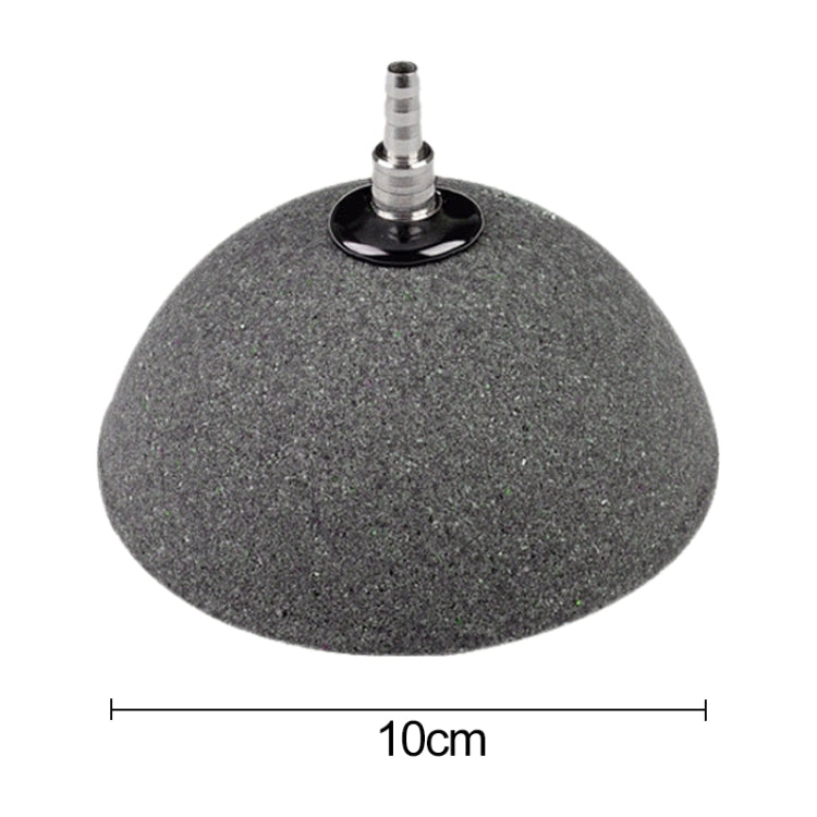 10cm Semicircular Gas Stone Aquarium Oxygen Bubble Stone Gas Plate Oxygenation Head Sand Table Oxygen Disk Gas Stone