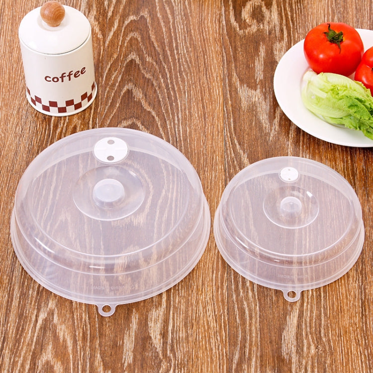 Kitchen Transparent Refrigerator Fresh-keeping Sealed Lid Microwave Oven Heating Lid Stackable Fresh Bowl Lid, Size:Large