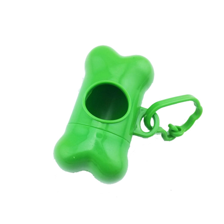Dog Poop Dispenser Dog Poop Bag Bone Dispenser Case Pet Waste Bags(Red)