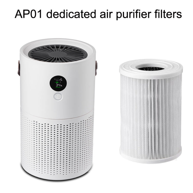 For AP01 Air Purifier Replacement Complex Filter Element(As Show)