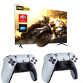 M8 Pro Y3Lite U8 Plus For PS1 2.4G Wireless Dual Gamepad(White)