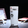 Stainless Steel Thermos Cups Insulated Tumbler, Capacity:380ml(WHITE)