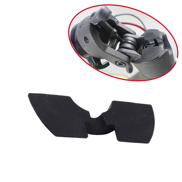 3 PCS Shock Absorption Shockproof Standing Handle Rubber Damper for Xiaomi Mijia M365 Electric Scooter(Black)