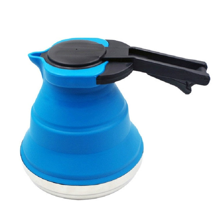 Kitchen Foldable Silicone Water Coffee Teapot(Green)