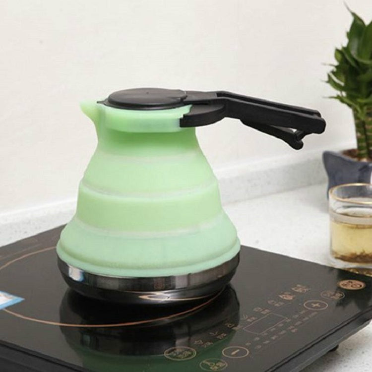 Kitchen Foldable Silicone Water Coffee Teapot(Yellow)