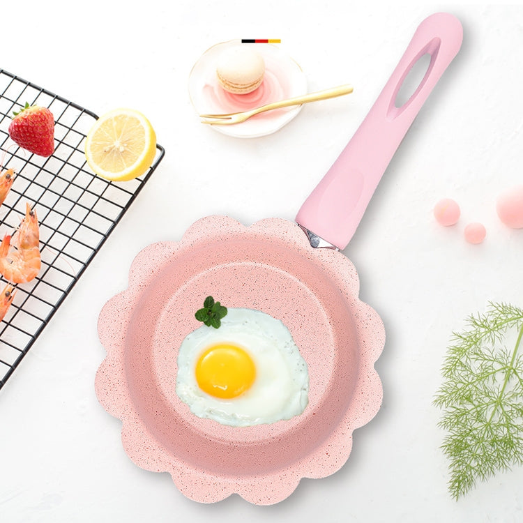 Baby Complementary Food Pot Cooking Milk Pan Maifan Stone Non Stick Household Multifunction Small Pot, Color:Blue Milk Pan With Lid