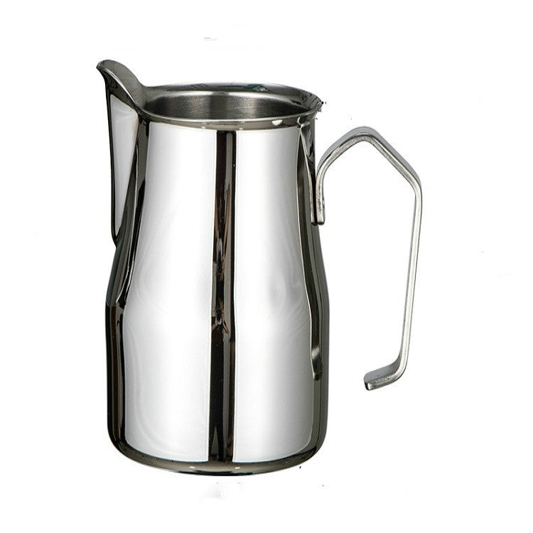 Stainless Steel Coffee Pot Pull Flower Cylinder Cup, Capacity:0.55L