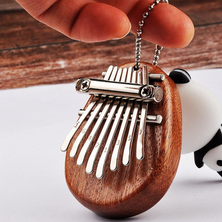 8-note Thumb Piano Mini Carimba Instrument(Transparent)
