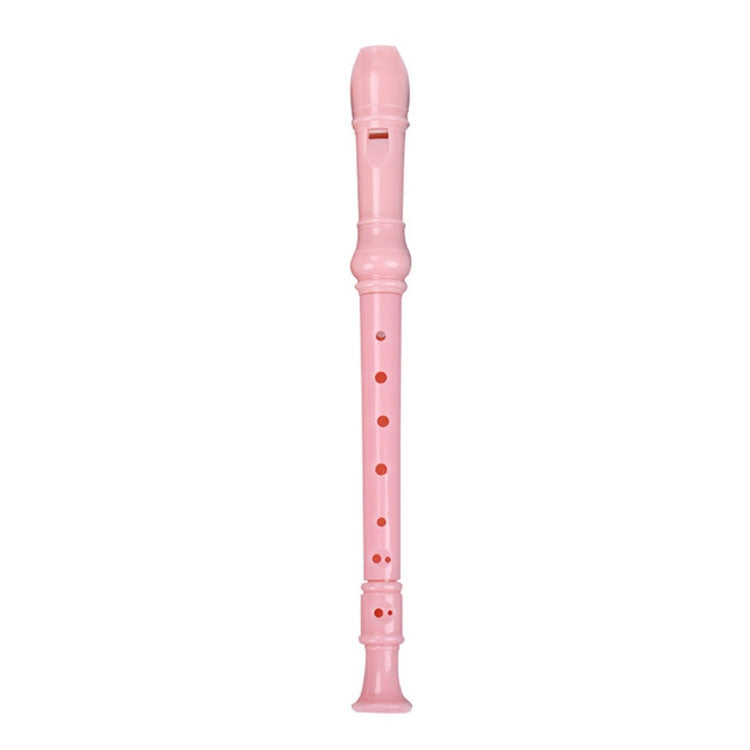 5 PCS SW8 Swan 8-hole Student Children Plastic Clarinet German Treble Flute(Pink)