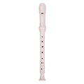 5 PCS SW8 Swan 8-hole Student Children Plastic Clarinet German Treble Flute(White)