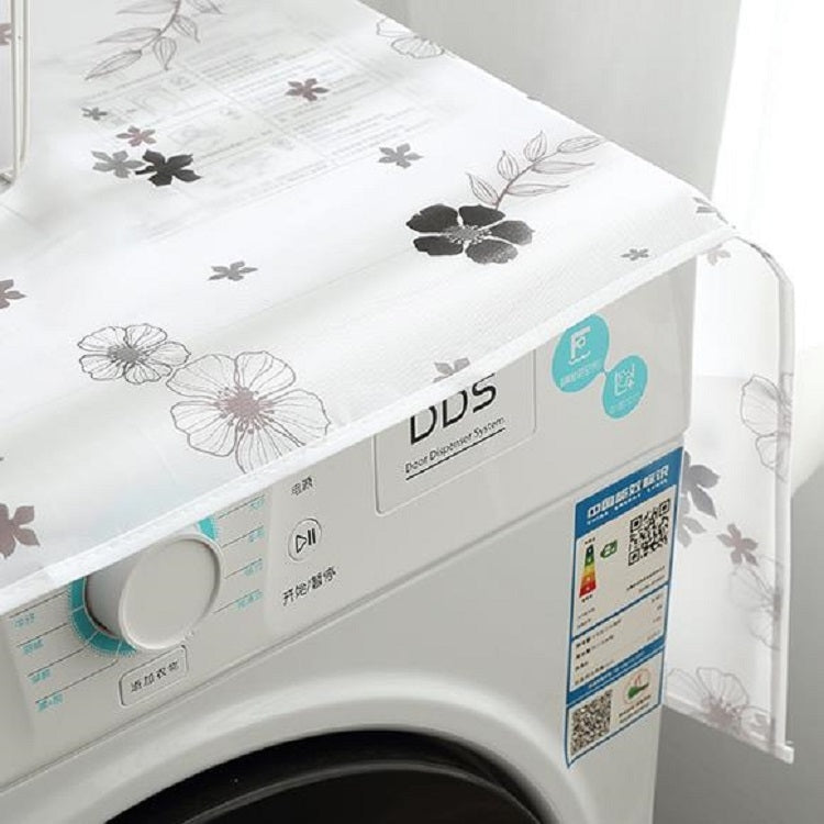 Simple Printing Refrigerator Household Appliance Waterproof Kitchen Storage Dust Cover(Balloon)