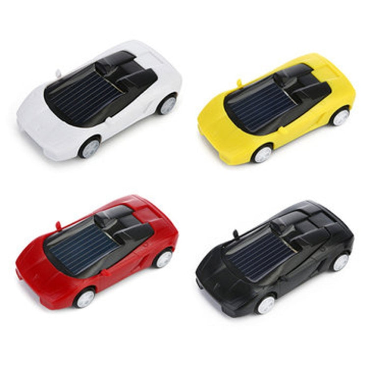 3PCS Solar Toys Car  Powered Mini Car Racer Toy For Kids(Black)