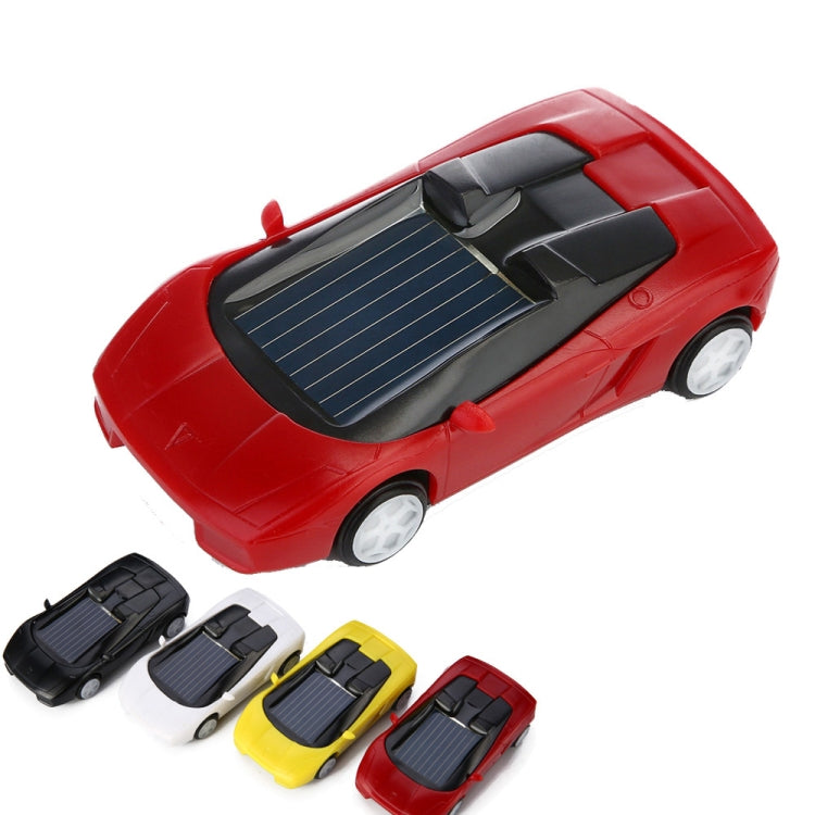 3PCS Solar Toys Car  Powered Mini Car Racer Toy For Kids(Black)