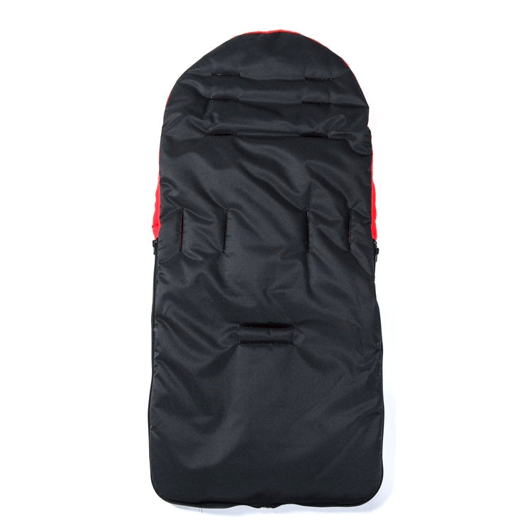 Winter and Autumn Baby Stroller Sleeping Bag Waterproof Stroller Foot Cover(Black)