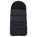 Winter and Autumn Baby Stroller Sleeping Bag Waterproof Stroller Foot Cover(Black)