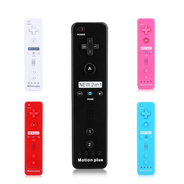 2 In 1 Right Handle With Built-In Accelerator For Nintendo Wii / WiiU Host( Blue)
