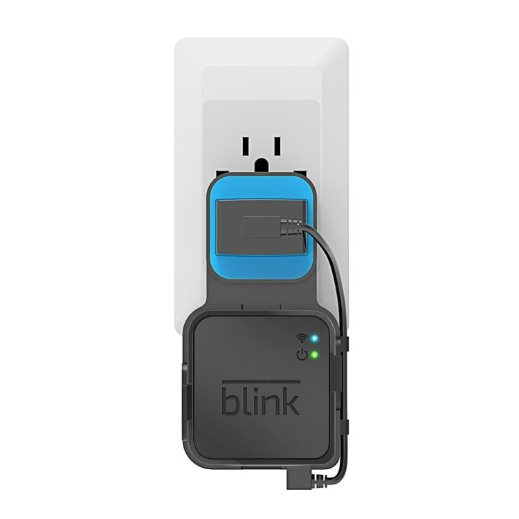 A352 For BlinkXT Camera Router Wall Plug Power Bracket(Black)