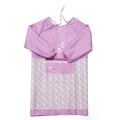 Kitchen Anti-fouling Oil-proof Adult Gowns Home Apron, with Long Sleeve(Purple)