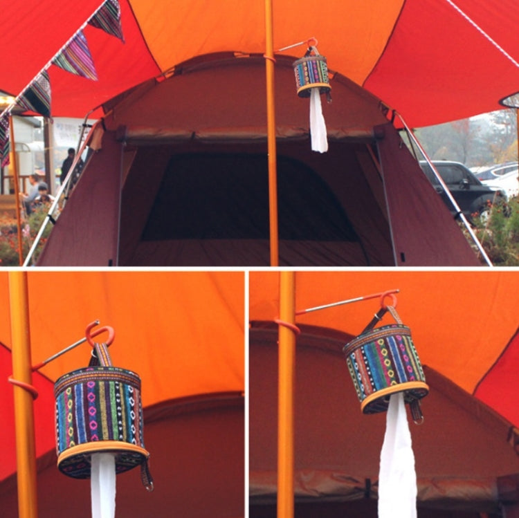 Outdoor Camping Foldable Pumping Box Roll Paper Storage Bag(New Pattern)