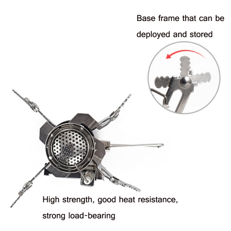 Outdoor Camping Mini Stove Picnic Stove Integrated With Electronic Ignition Stove